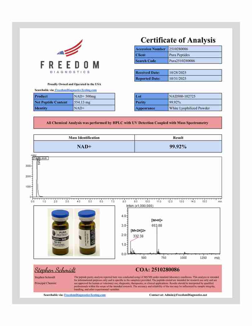 NAD+ 500mg NAD+ 500mg